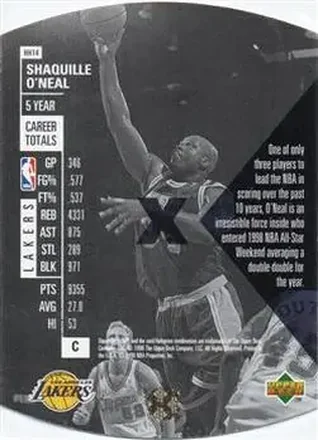 Shaquille O'Neal back