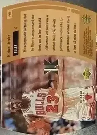 Michael Jordan back