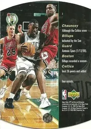 Chauncey Billups back