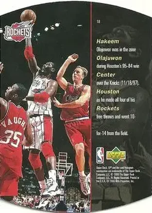 Hakeem Olajuwon back