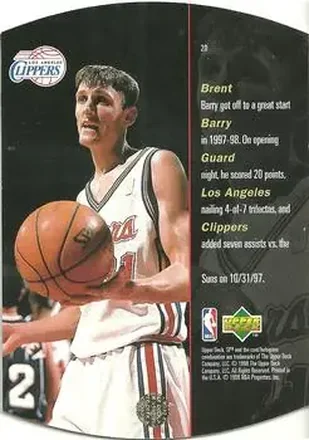 Brent Barry back