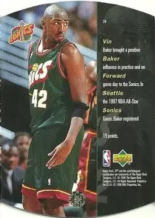 Vin Baker back