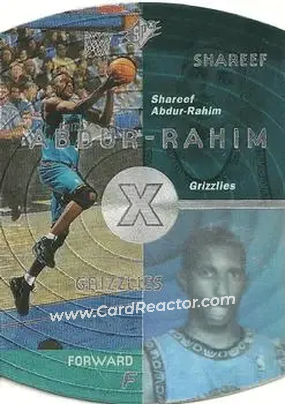 Enlarged card image