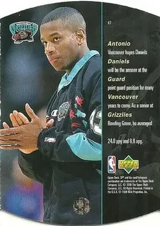 Antonio Daniels back