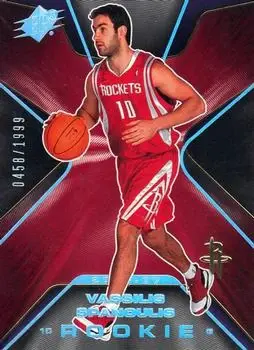 2006-07 SPx #111 Vassilis Spanoulis