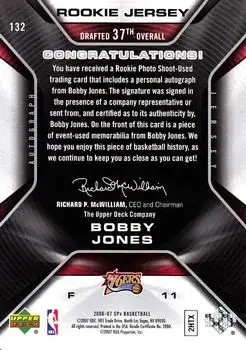 Back of Bobby Jones