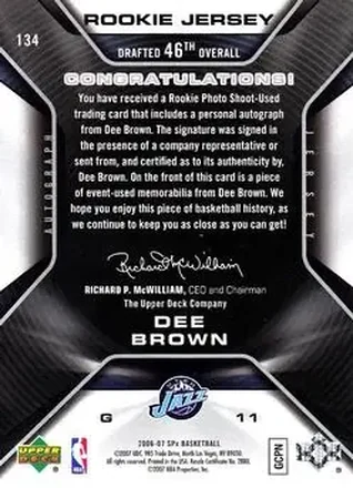 Verso de Dee Brown