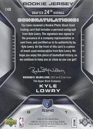 Kyle Lowry Rückseite