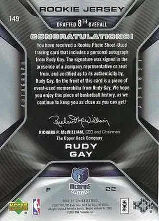 Retro di Rudy Gay