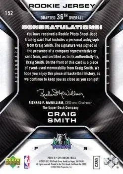 Back of Craig Smith