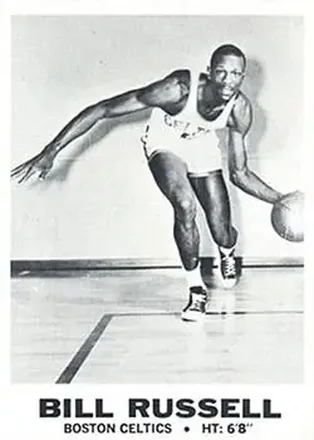 1968-69 Topps Test #4 Bill Russell