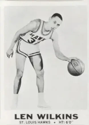 1968-69 Topps Test #15 Lenny Wilkens