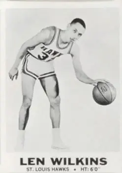 Front of Lenny Wilkens