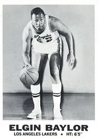 1968-69 Topps Test #18 Elgin Baylor