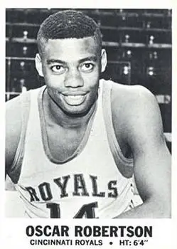 Front of Oscar Robertson
