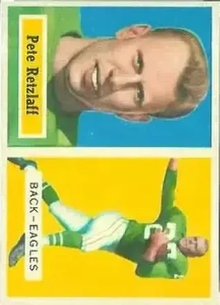 1957 Topps #2 Pete Retzlaff