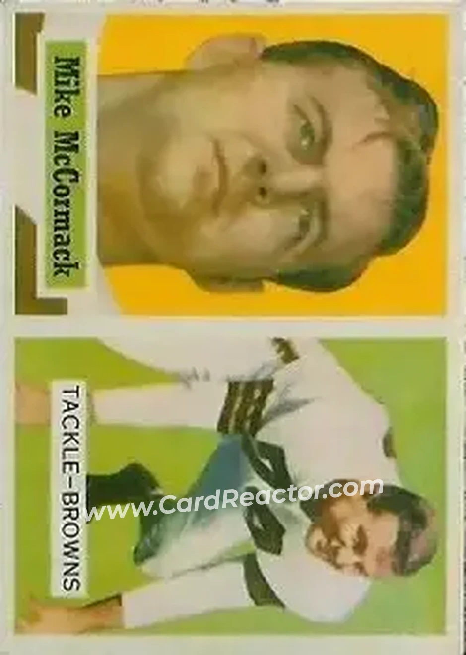 Front of Mike McCormack
