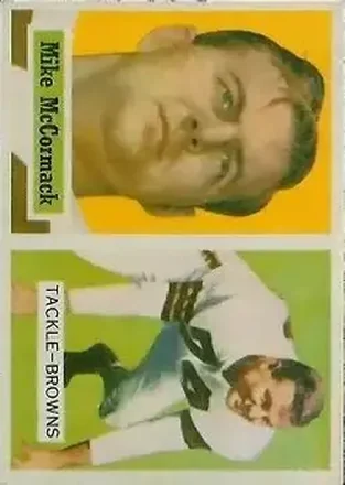 1957 Topps #3 Mike McCormack