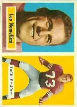 1957 Topps #6 Leo Nomellini