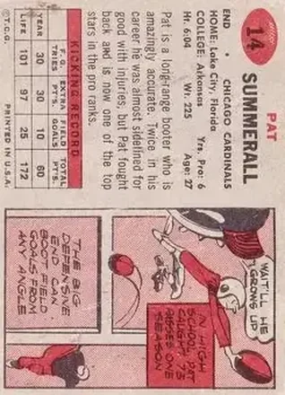 Reverso de Pat Summerall