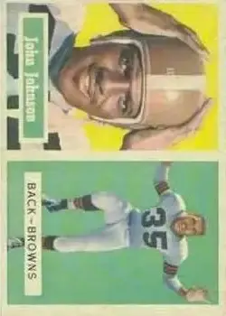 1957 Topps #16 John Johnson