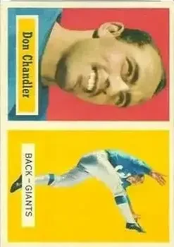 1957 Topps #23 Don Chandler