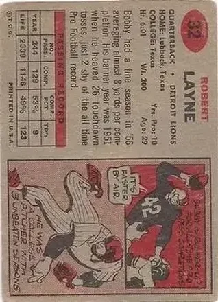 Retro di Bobby Layne