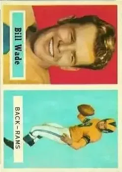 1957 Topps #34 Bill Wade