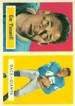 1957 Topps #35 Em Tunnell