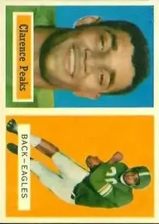 1957 Topps #37 Clarence Peaks