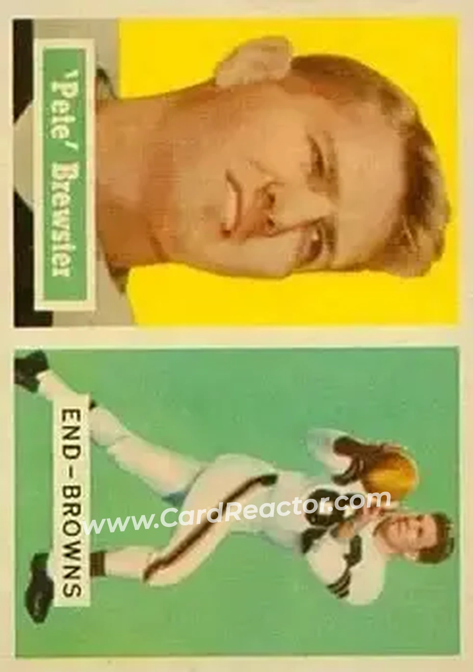 Front of Pete Brewster