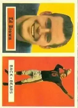 1957 Topps #43 Ed Brown