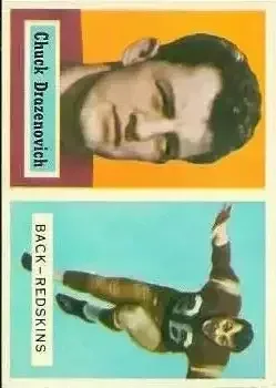 1957 Topps #60 Chuck Drazenovich