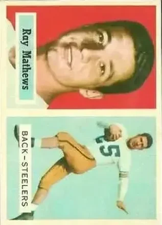 1957 Topps #63 Ray Mathews
