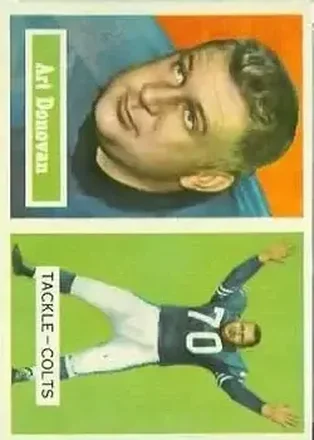 1957 Topps #65 Art Donovan