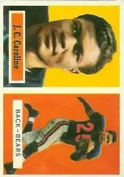 1957 Topps #79 J.C. Caroline