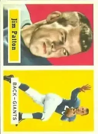 1957 Topps #83 Jim Patton