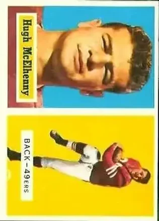 1957 Topps #95 Hugh McElhenny