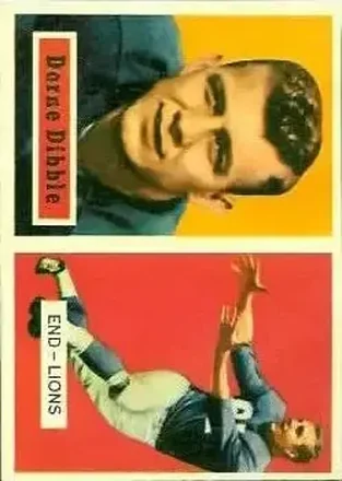 1957 Topps #97 Dorne Dibble