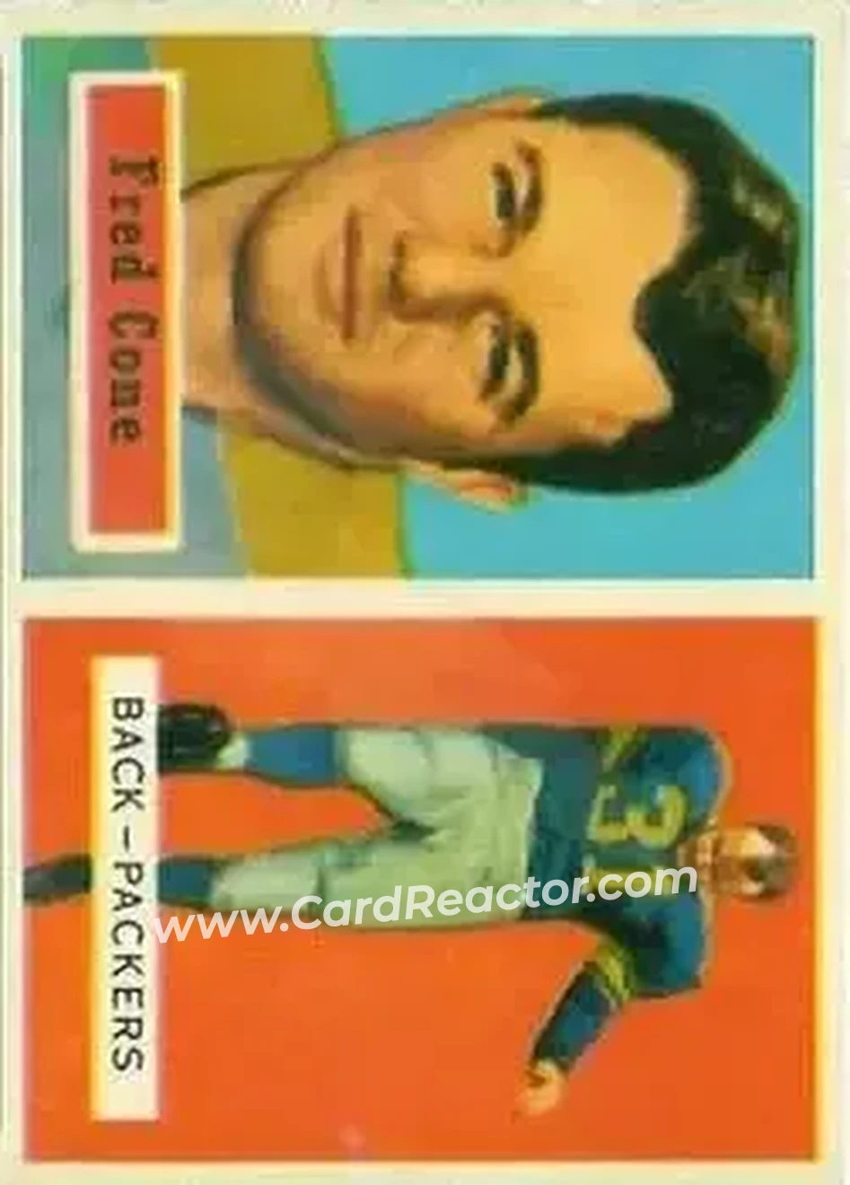 Front of Fred Cone