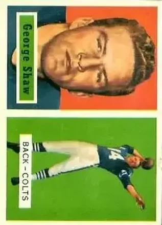 1957 Topps #115 George Shaw