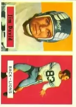 1957 Topps #150 Jim David