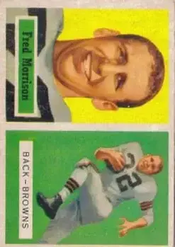1957 Topps #154 Fred Morrison