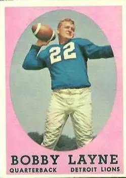 1958 Topps #2 Bobby Layne