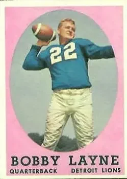 Front of Bobby Layne