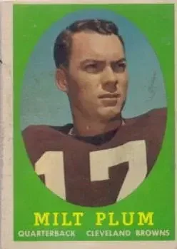 1958 Topps #5 Milt Plum