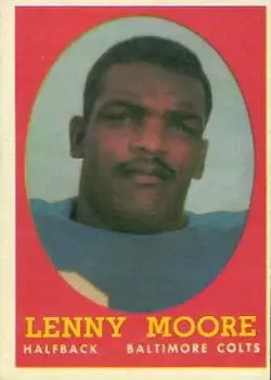 1958 Topps #10 Lenny Moore