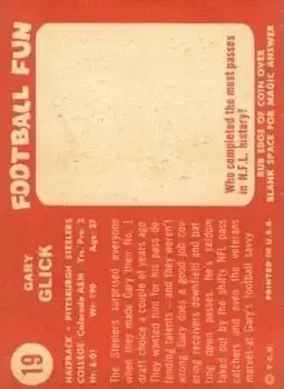 Back of Gary Glick