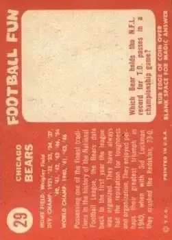 Back of Card #29