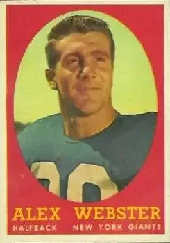 1958 Topps #30 Alex Webster